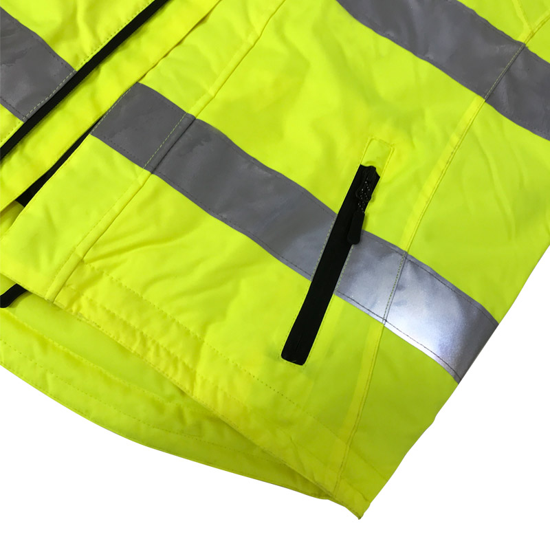 Hi vis waterproof jacket