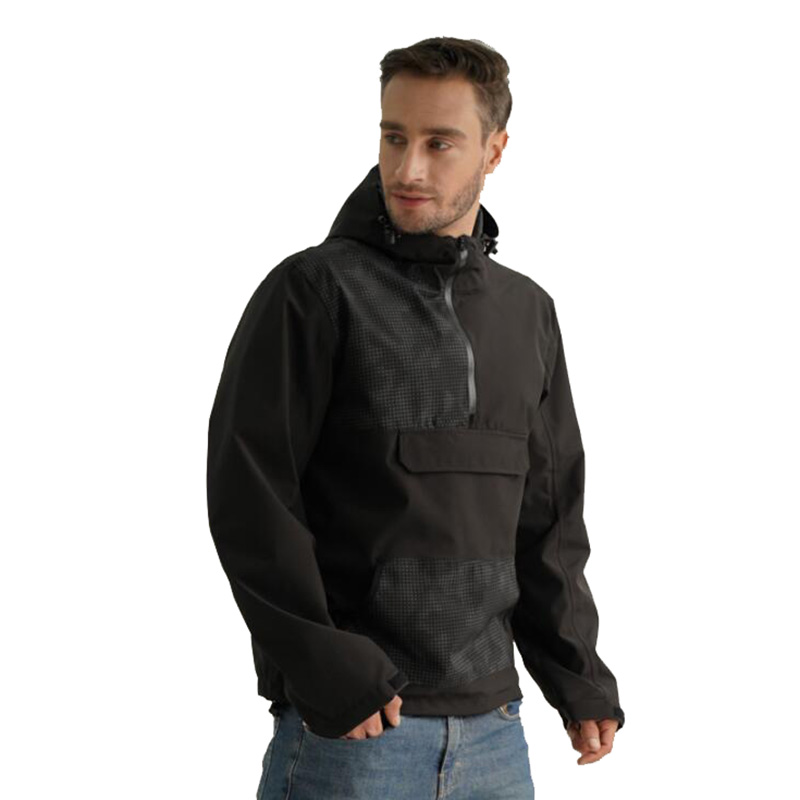 Men's waterproof pullover jacket 
