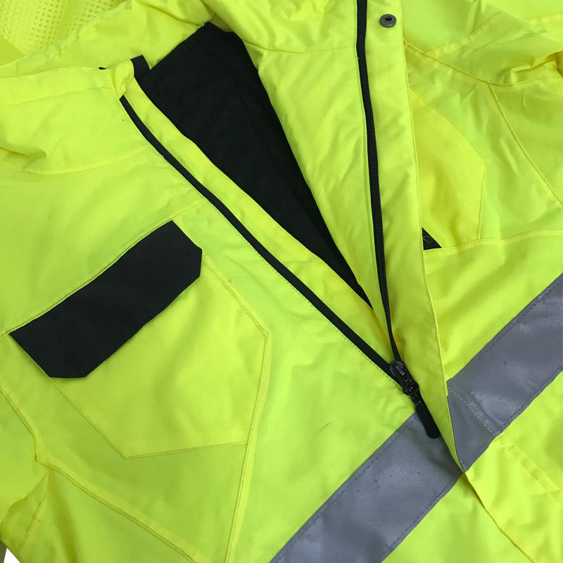 High visibility work jacket