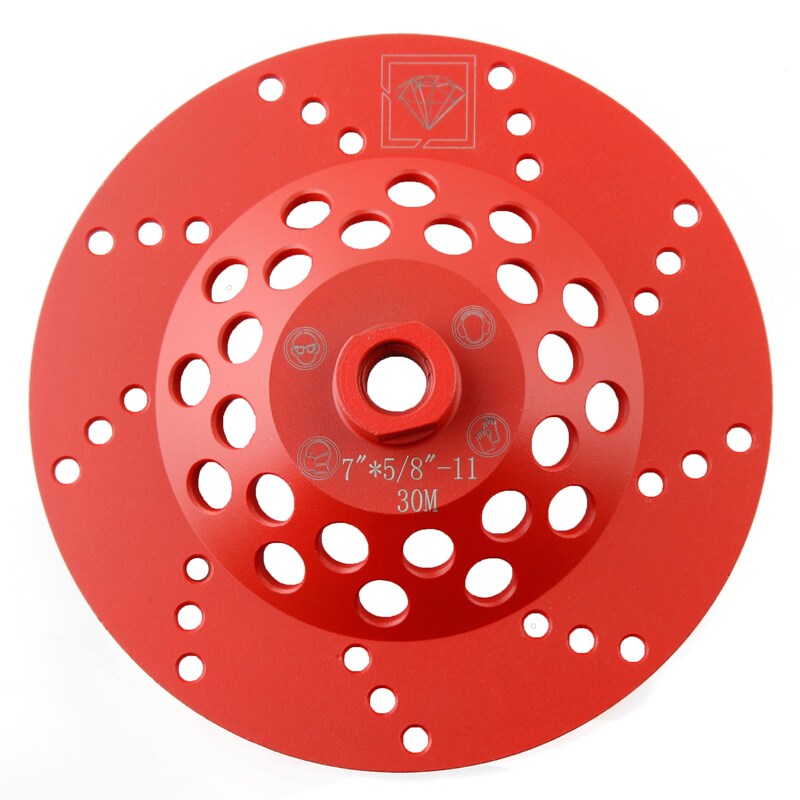 Manufacturer Wholesale 7 inch Zigzag segments concrete grinding cup wheel
