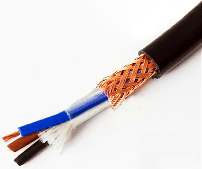 RVVP flexible cable with screened and shielded