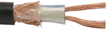 RVVP flexible cable with screened and shielded