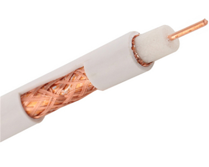 white coaxial cable