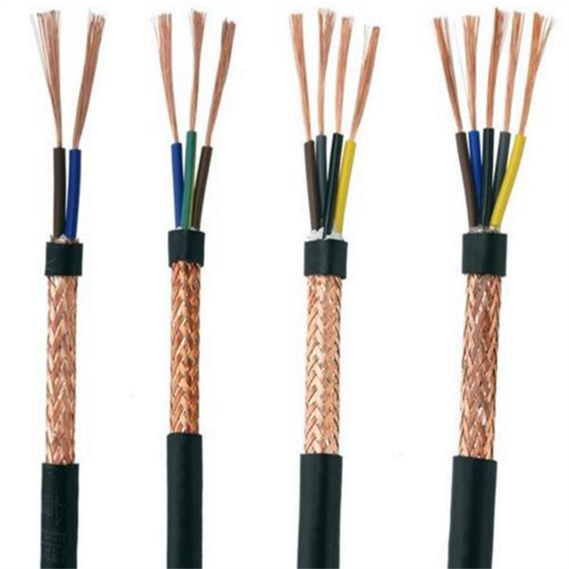 RVVP flexible cable with screened and shielded