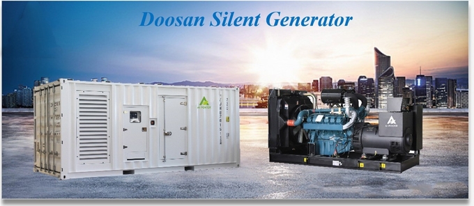 CE, ISO certificate Doosan Generator 400kva 320kw Diesel Generator Set With korea Engine P158FE 0