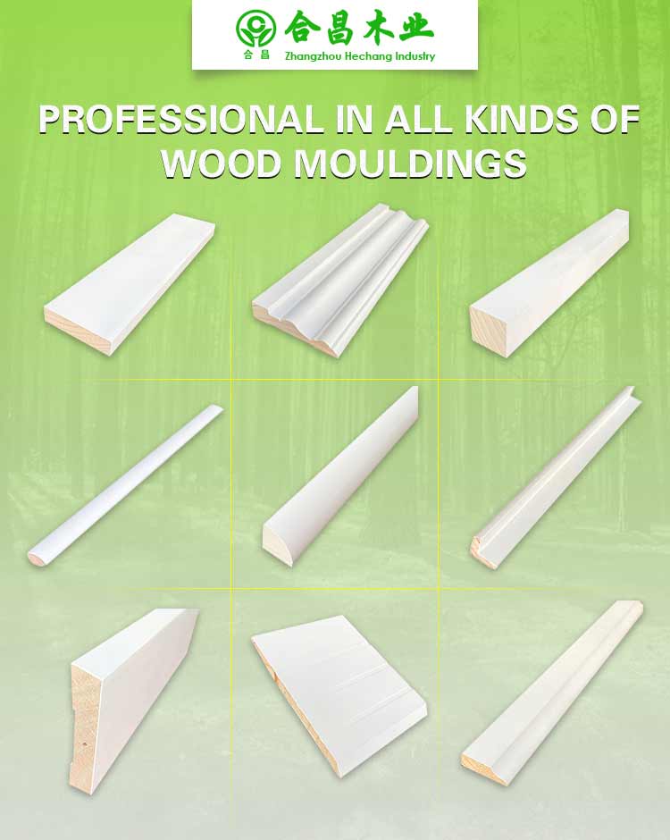 prepared finished bullnose moulding