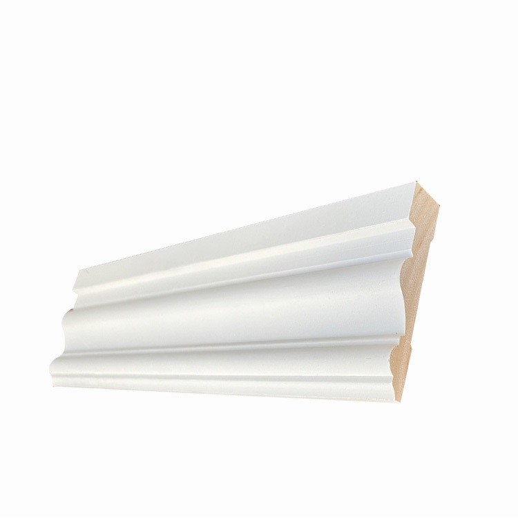 Flexible ready covering baseboard moulding