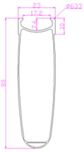 80mm alloy clincher rim 80mm alloy clincher rim