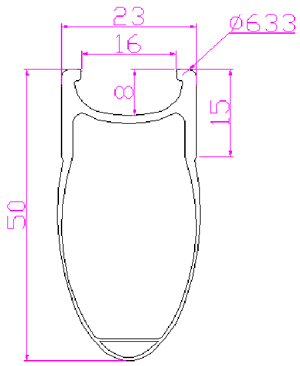 tubeless clincher rim