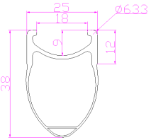 700c road bike wheel