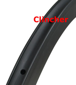 clincher carbon rim