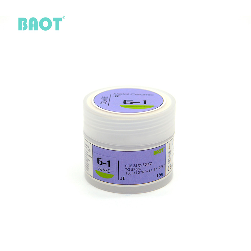 Glaze Dental Porcelain Metal Ceramic Powder JC Glaze Dental Porcelain Metal Ceramic Powder JC