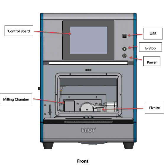 precision machining cnc milling machine