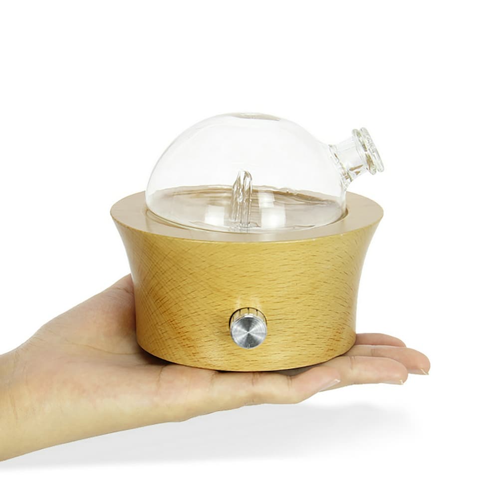 bamboo glass aroma ultrasonic diffuser