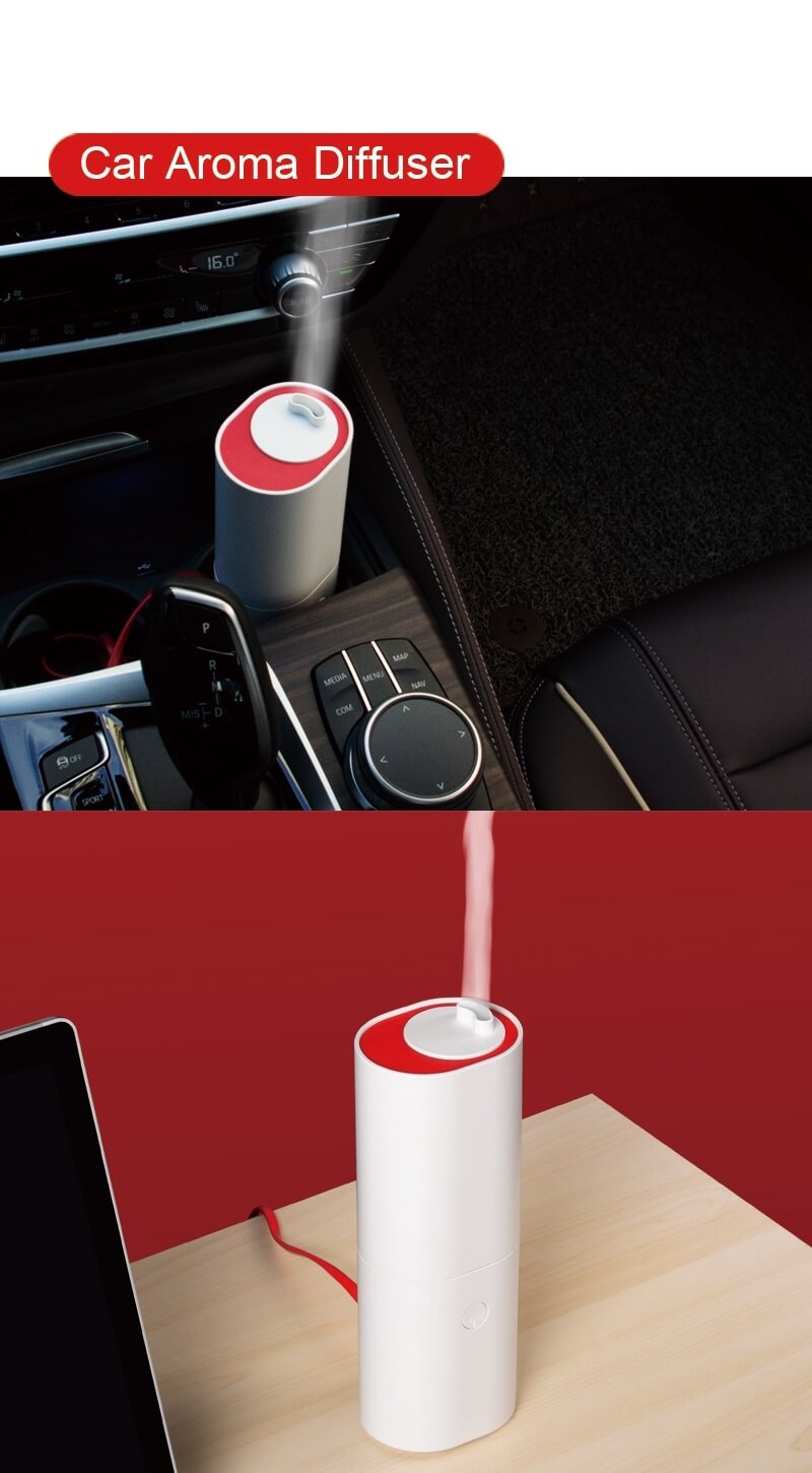 Portable mini car diffuser 