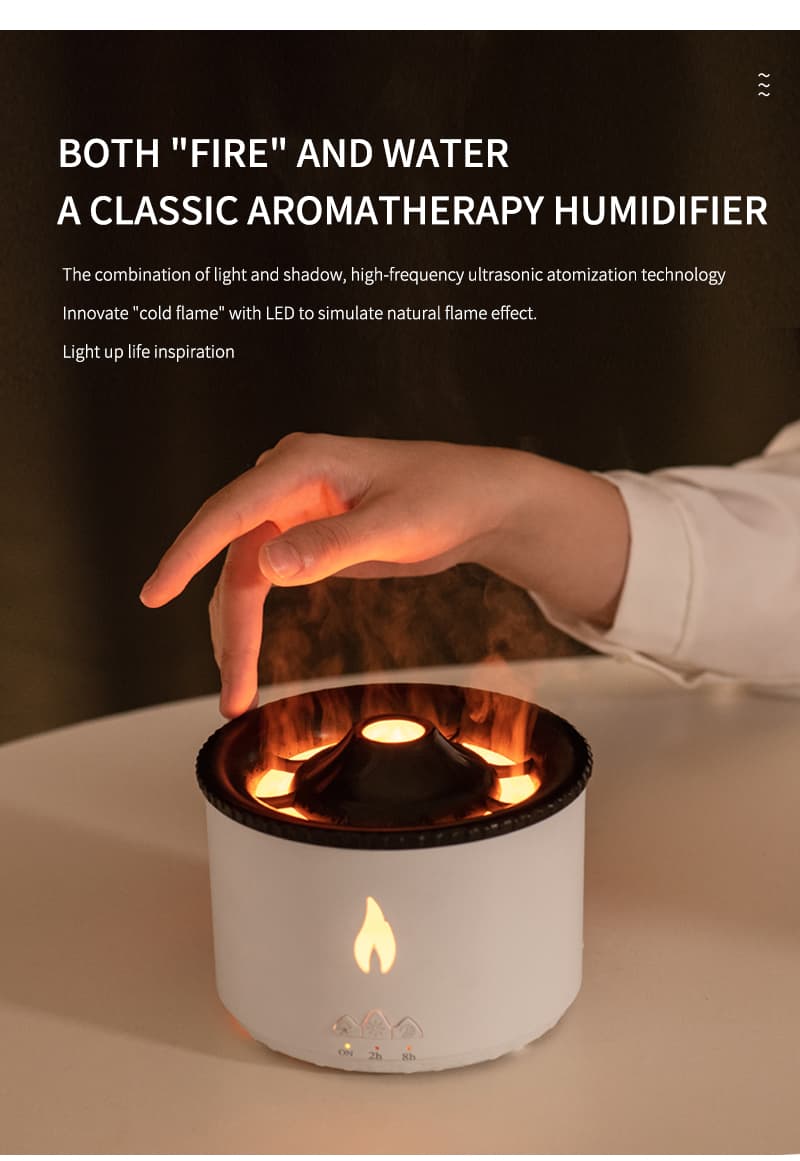 flame light humidifier