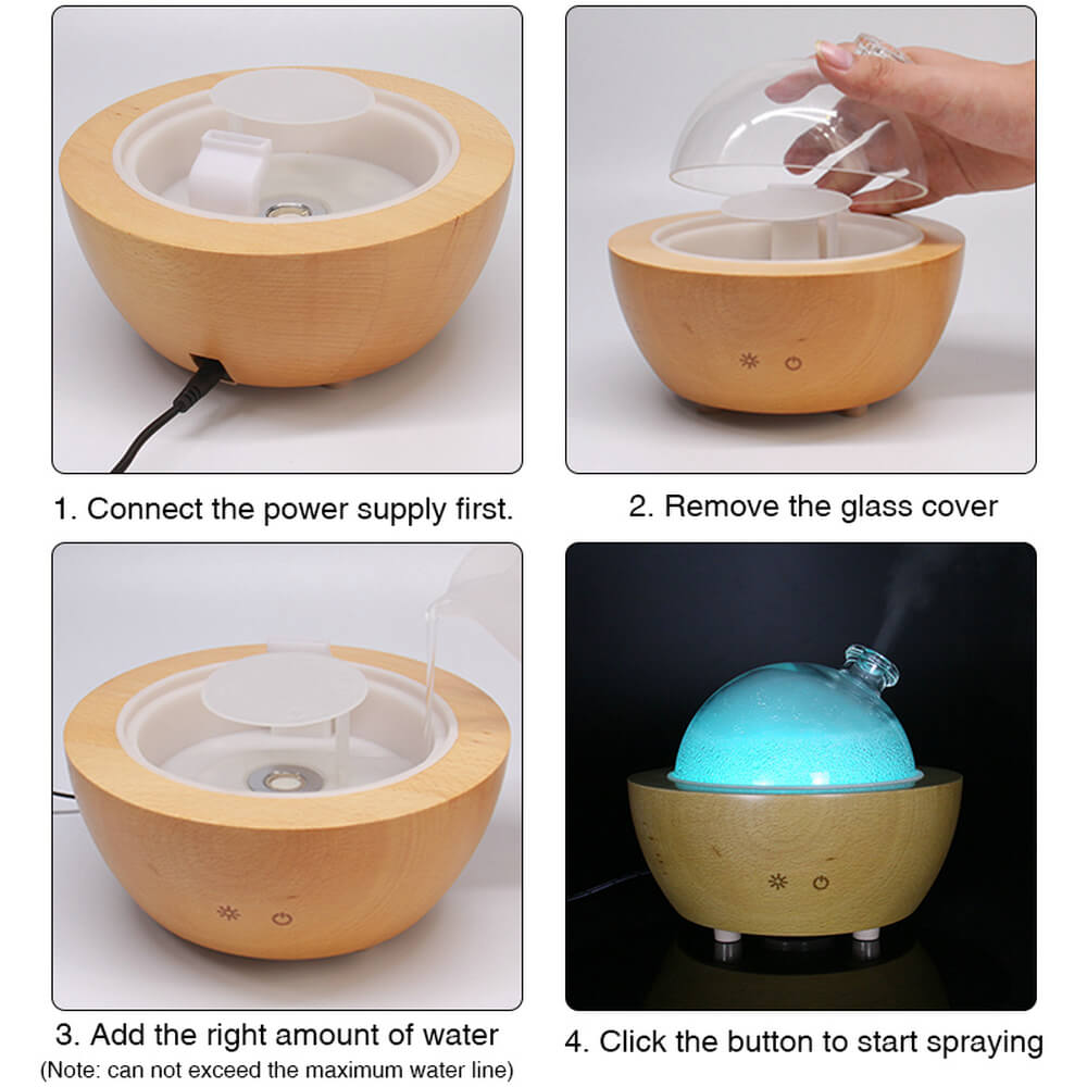 Real Wood Aromatherapy Diffuser Real Wood Aromatherapy Diffuser