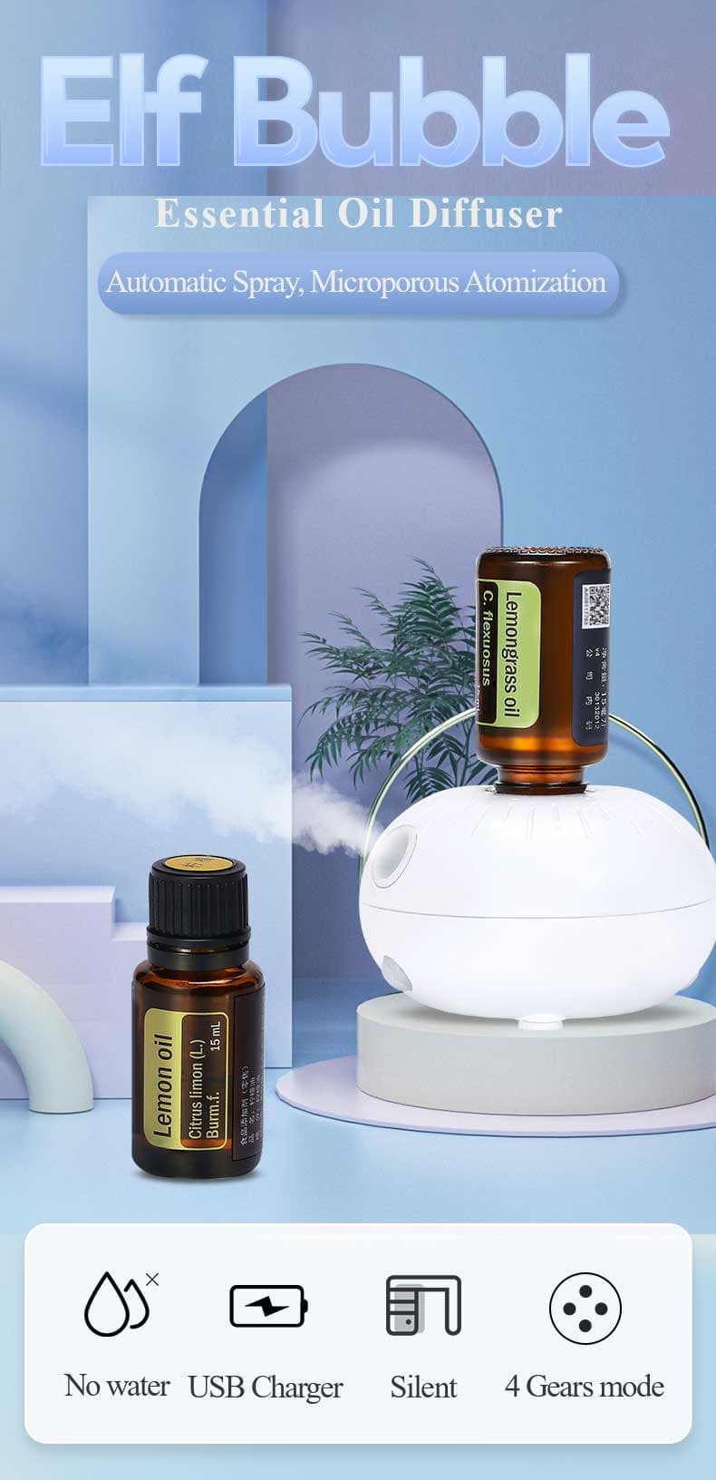 essential oil motion activated mini diffuser