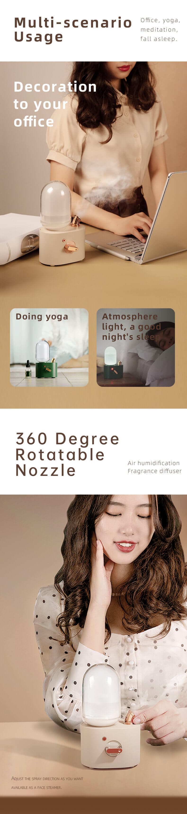 ECO-friendly diffuser humidifier ECO-friendly diffuser humidifier
