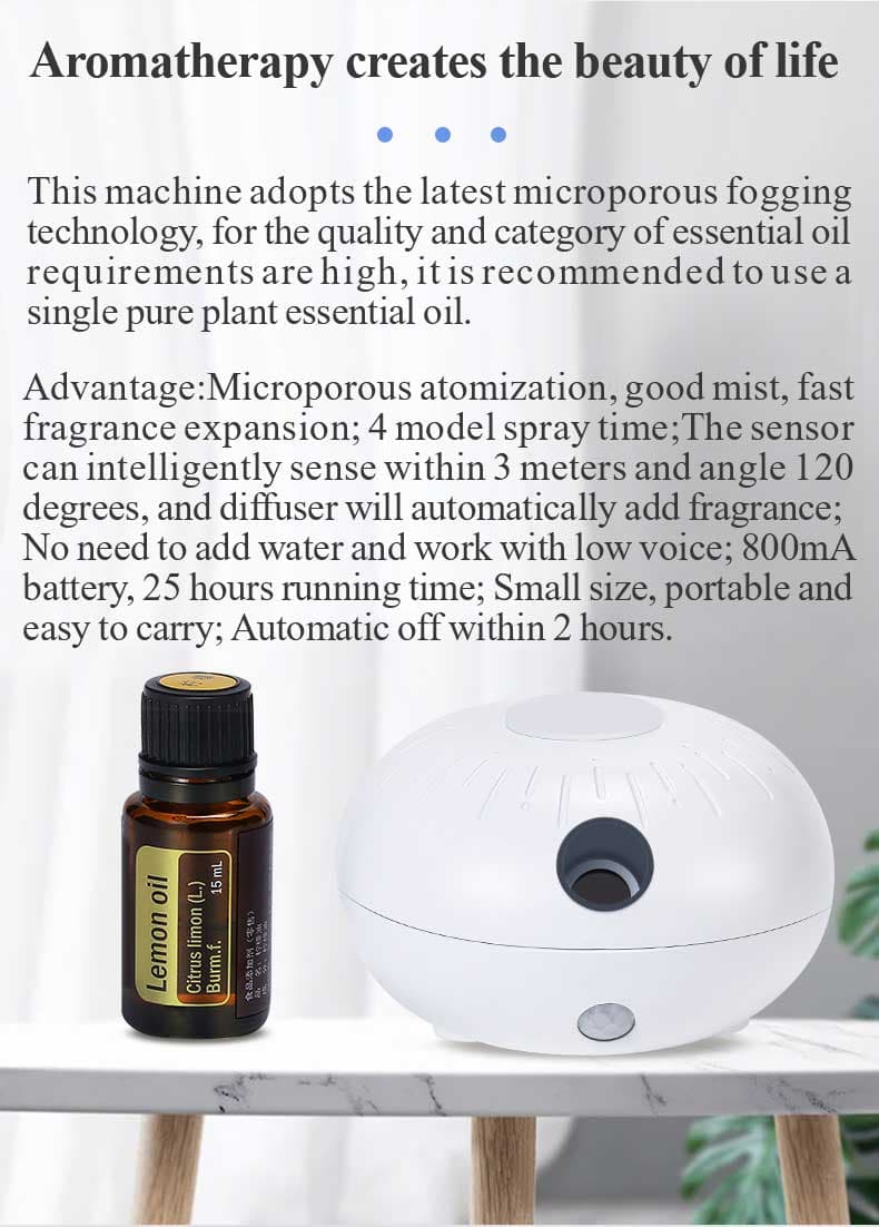 motion activated essential waterless oil diffuser motion activated essential waterless oil diffuser
