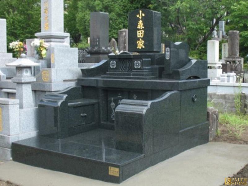 Japanese style tombstone monument Japanese style tombstone monument