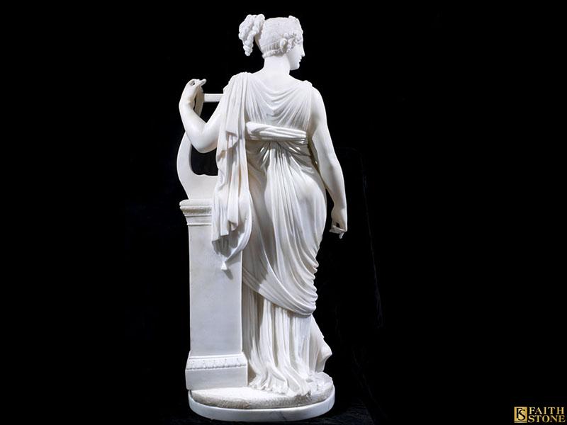 Marble Statue of Terpsichore, after Canova Marble Statue of Terpsichore, after Canova