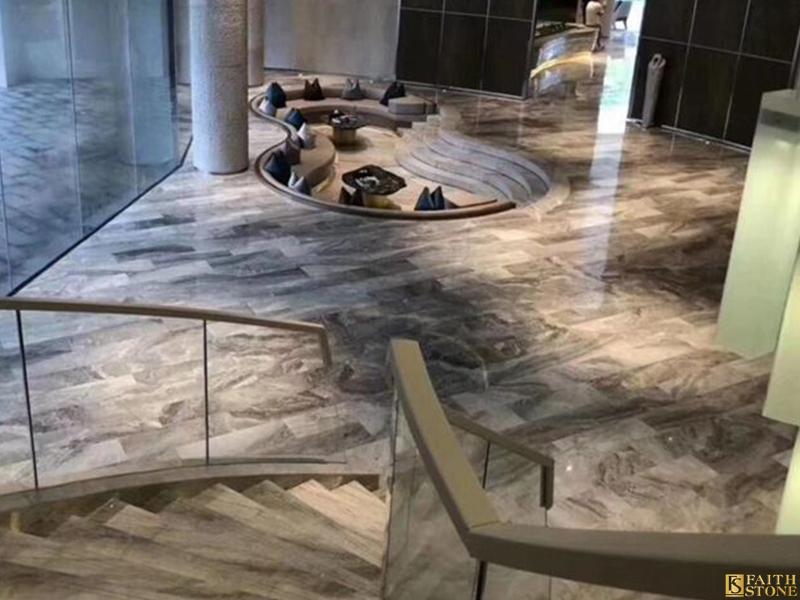 grey marble slab