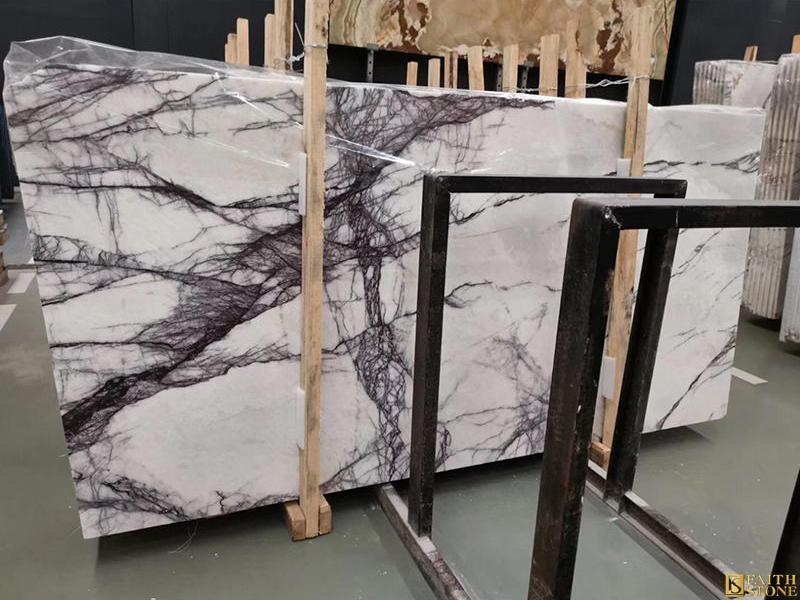 Ice White Milas Lilac Marble slab Ice White Milas Lilac Marble slab