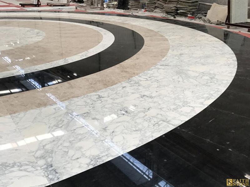 Marble Waterjet Medallion Marble Waterjet Medallion
