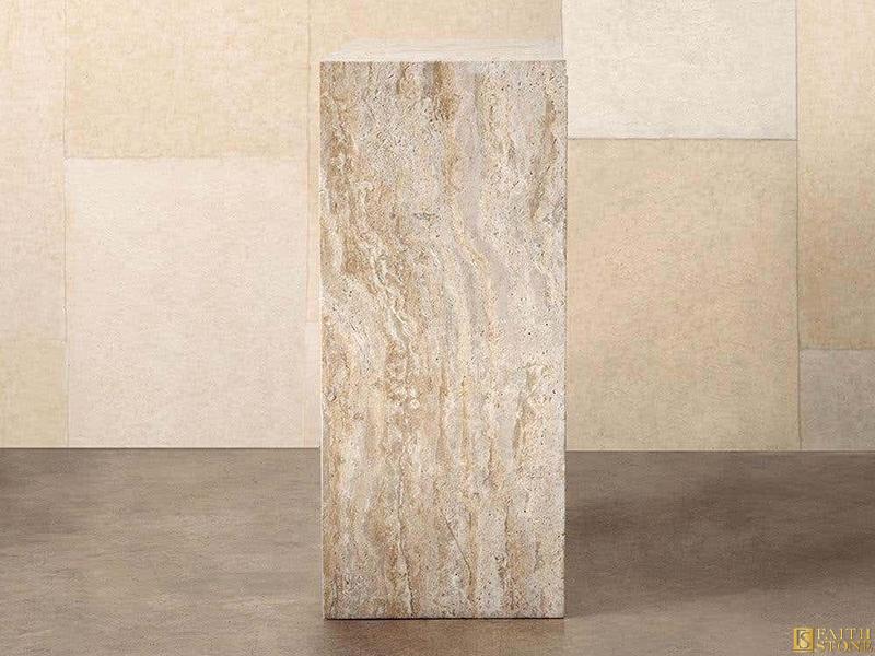 travertine console table travertine console table