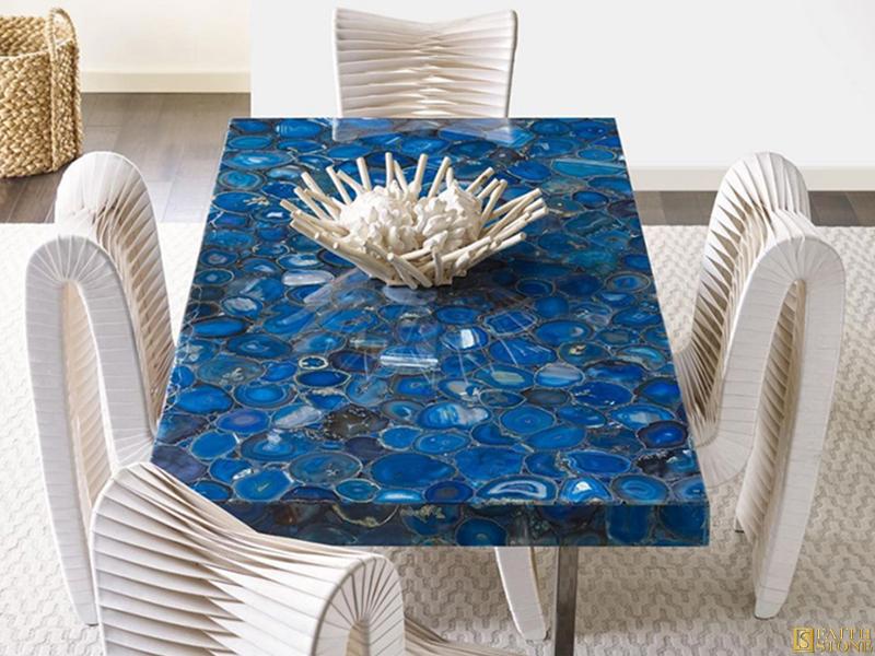 blue marble onyx agate table blue marble onyx agate table