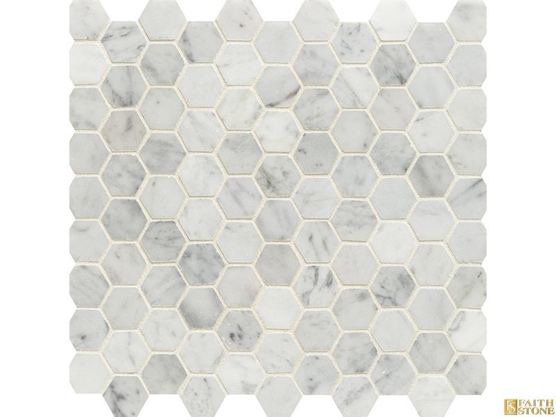 Hexagon marble mosaic Hexagon marble mosaic