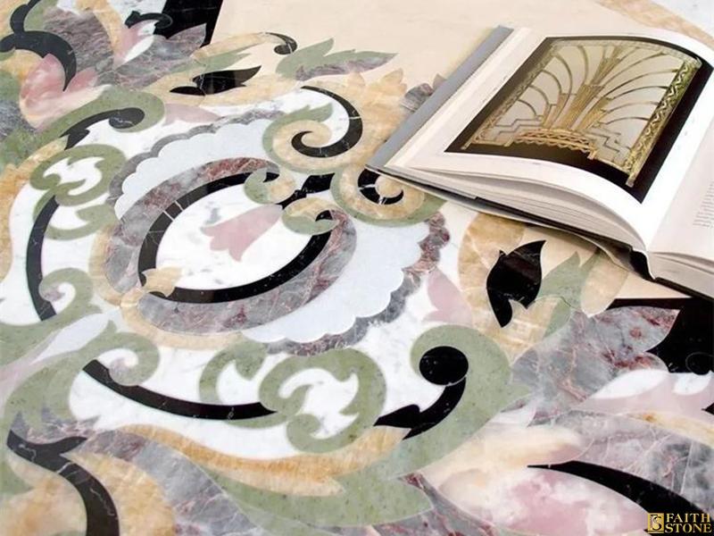 marble waterjet mosaic medallion marble waterjet mosaic medallion