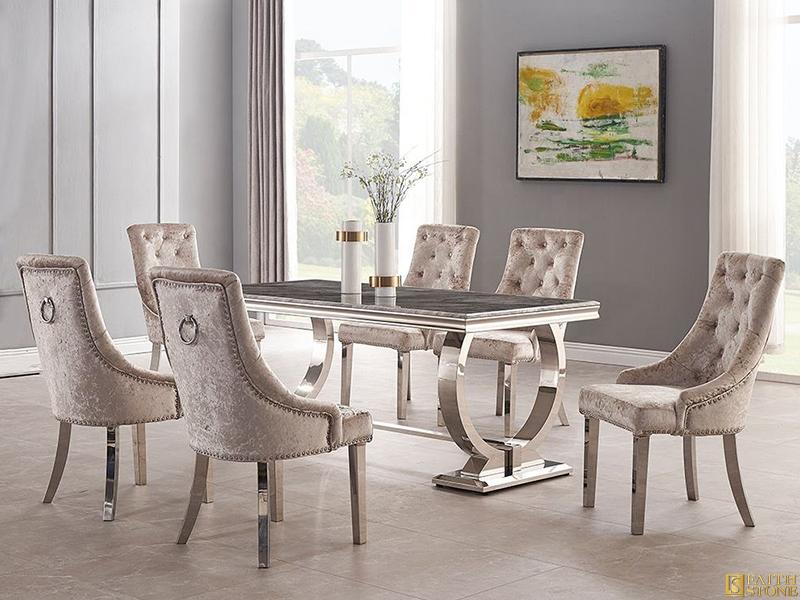 stainless steel marble dining table stainless steel marble dining table