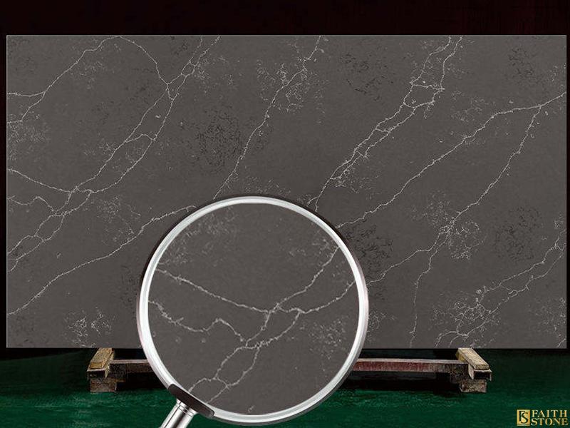 gray Quartz Surface Slab gray Quartz Surface Slab