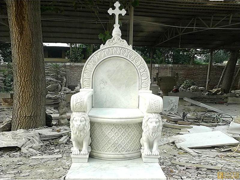 Hand Carved Marble Bench Hand Carved Marble Bench
