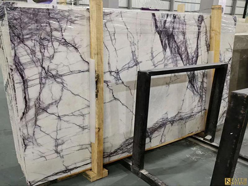 Ice White Milas Lilac Marble slab Ice White Milas Lilac Marble slab