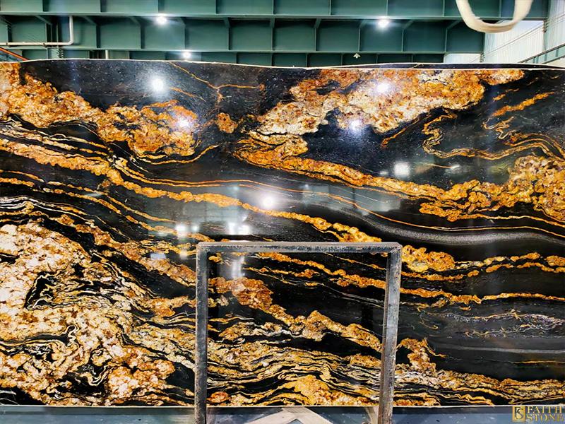 titanium gold black granite titanium gold black granite