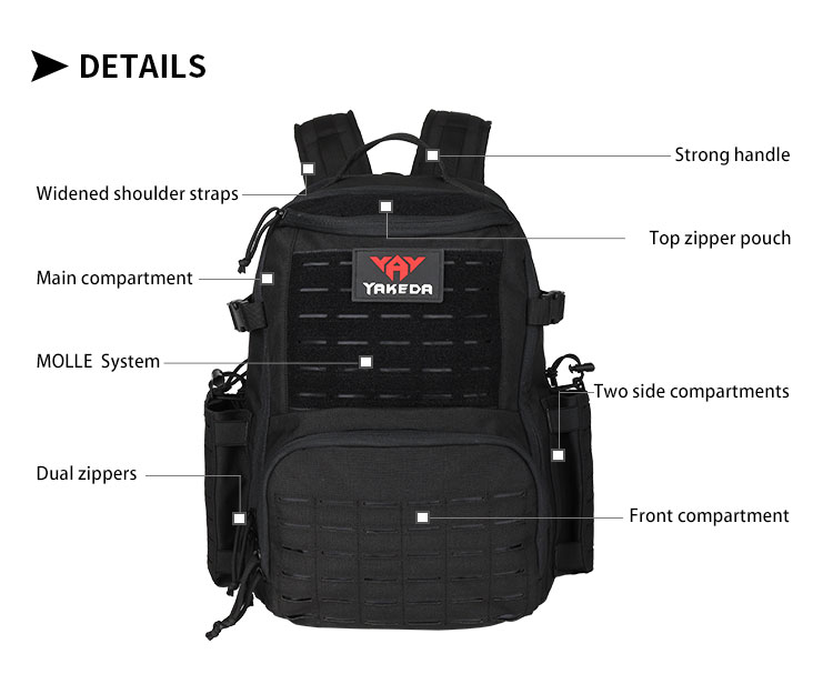 tactical assault backpack supplier