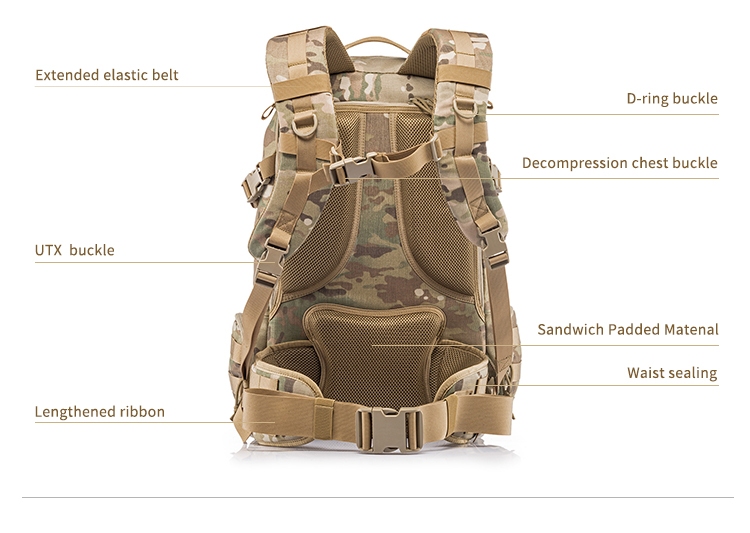 military backpack conceal carry