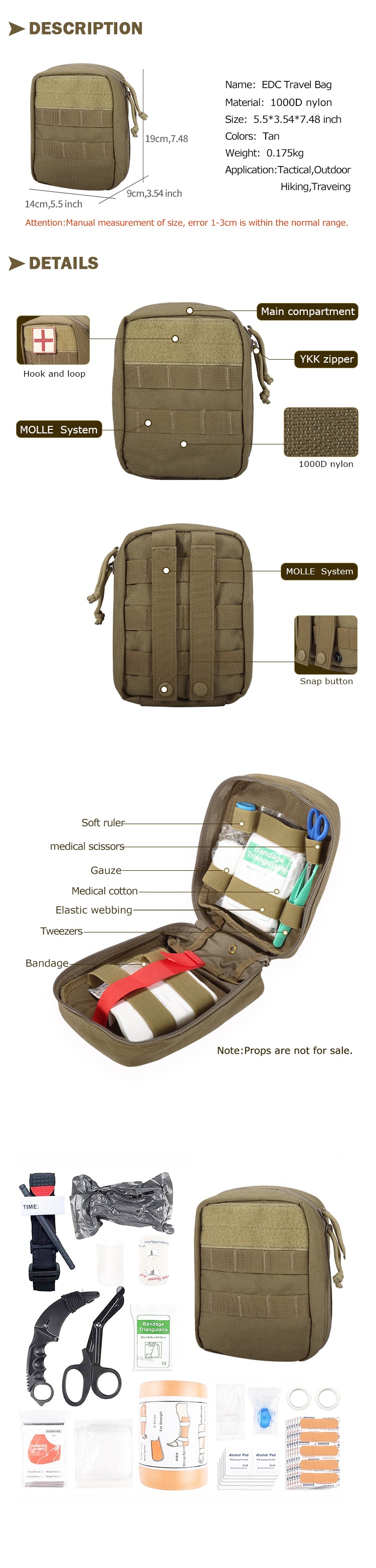 tactical EDC pouch