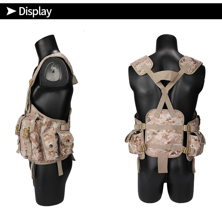 Airsoft Chest Rig with mag pouches