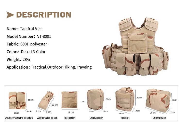 Yakeda Tactical Vests