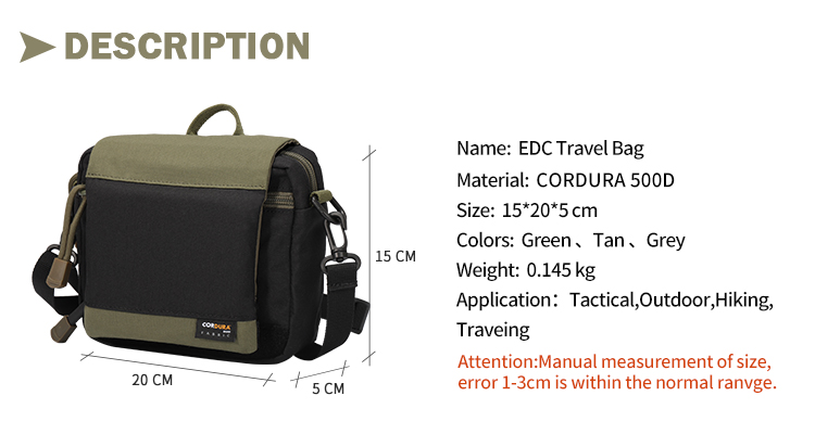 tactical shoulder bag