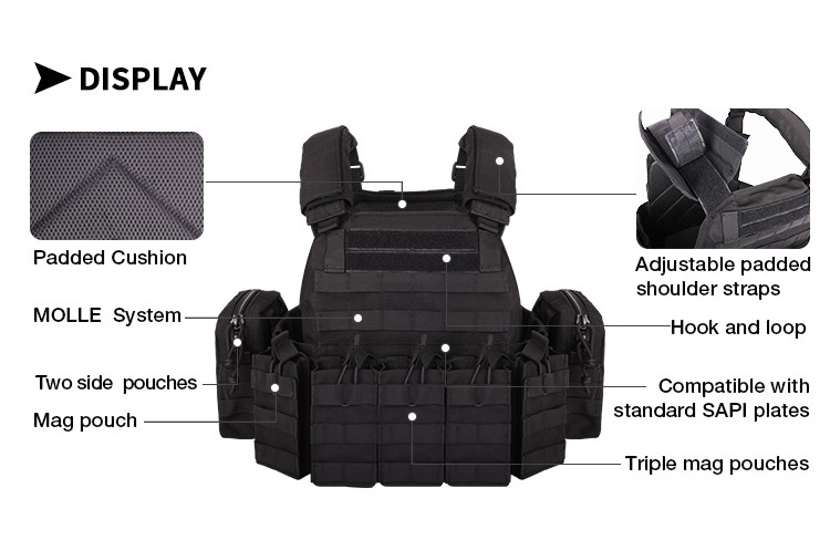 Yakeda Bulletproof Army vests