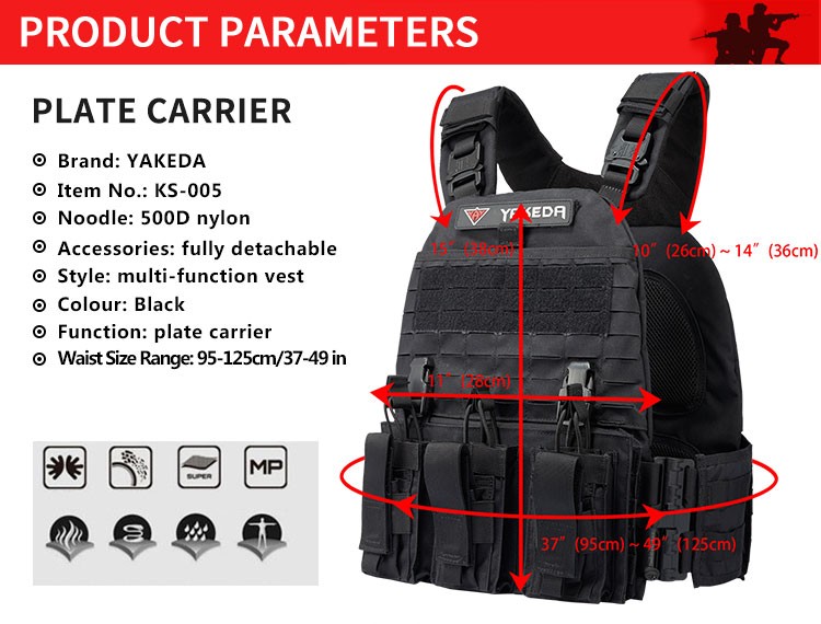 Yakeda Tactical Vests