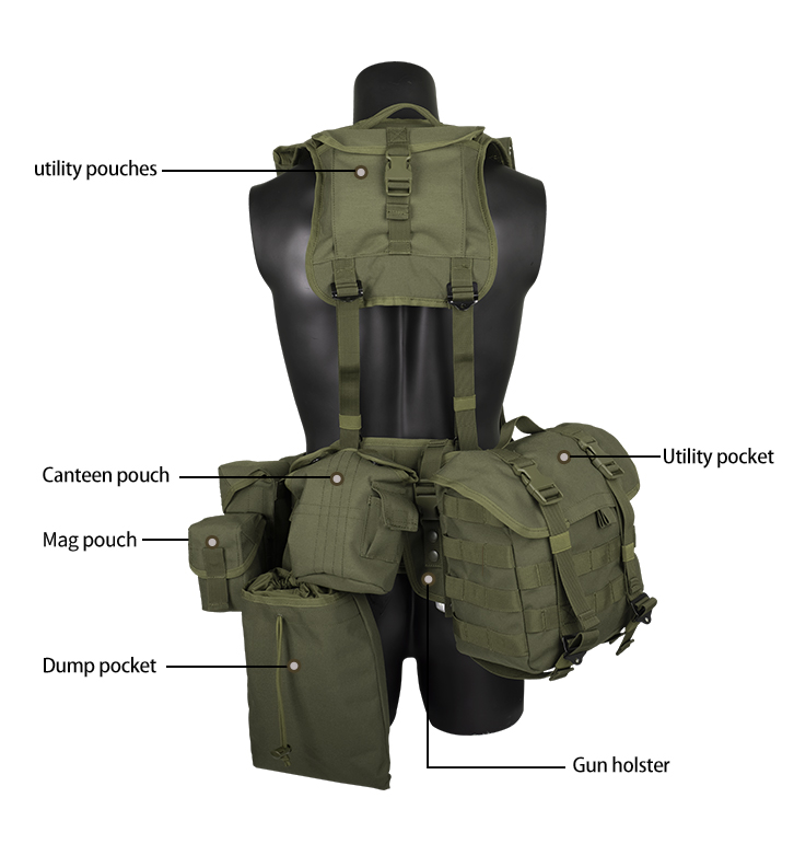 Tactical chest rig