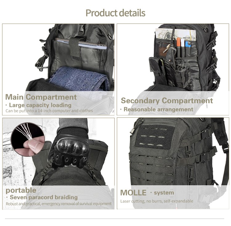high quality Day Backpack waterproof