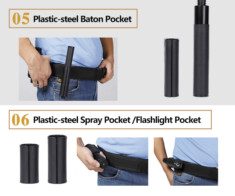 molle belt pouch with logo