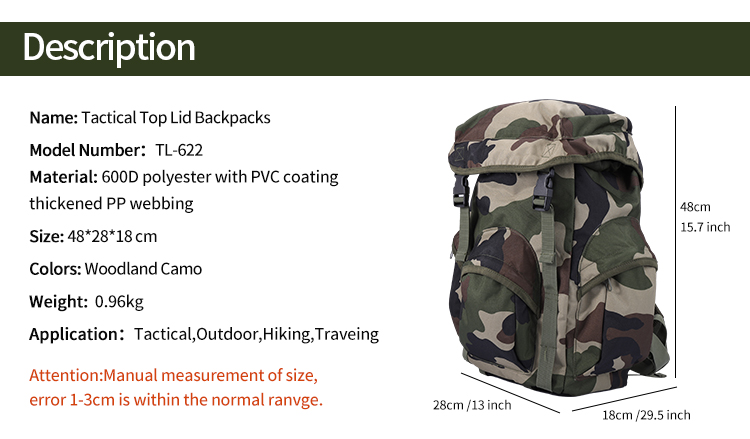 woodlandcamo backpack